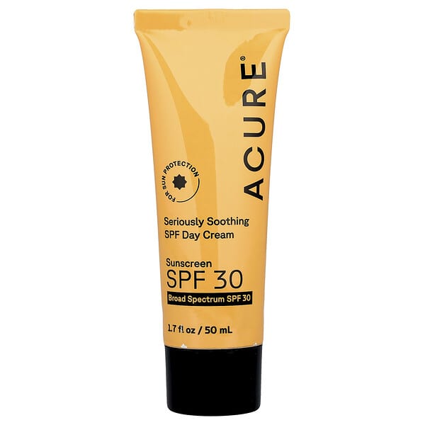 ACURE, 심각하게 수딩 SPF 데이 크림, SPF 30, 50ml(1.7fl oz)
