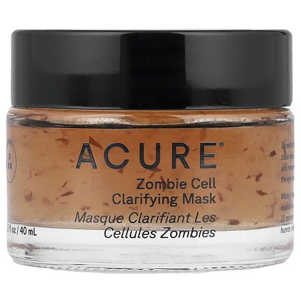 ACURE, 좀비 셀 클래리파잉 뷰티 마스크, 40ml(1.3fl oz)