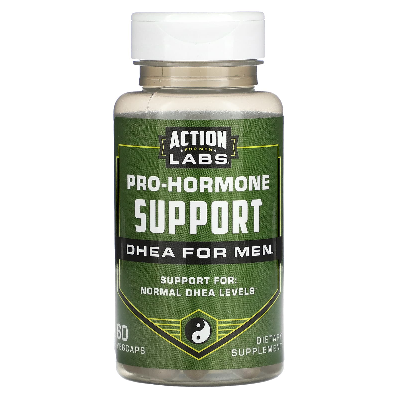 Action Labs, ProHormone Support, DHEA For Men, 60 Vegcaps