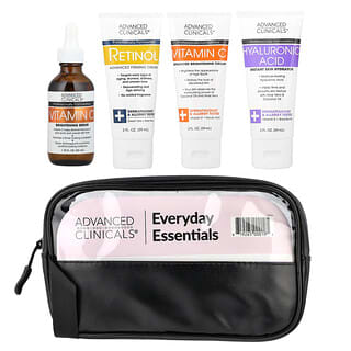 Advanced Clinicals, Exclusivo de iHerb, Neceser de belleza Everyday Essentials, 5 productos