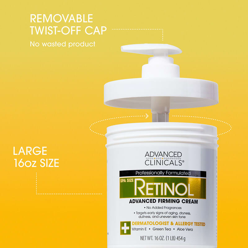 Retinol, Advanced Firming Cream, 16 oz (454 g)