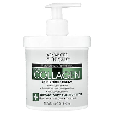 Norland Advanced Clinicals, Collagen, Skin Rescue Cream, 16 oz (454 g) supplement Uganda UGX 53732