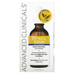 Advanced Clinicals, Sérum con retinol, Antiarrugas, 52 ml (1,75 oz. Líq.)