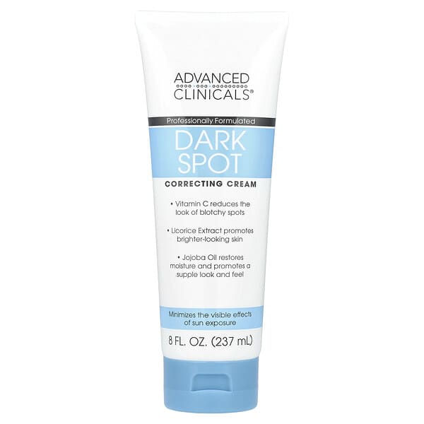 Advanced Clinicals, Dark Spot, Correcting Cream, 8 fl oz (237 ml)