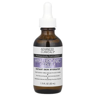 Advanced Clinicals, Sérum de ácido hialurónico, 52 ml (1,75 oz. líq.)