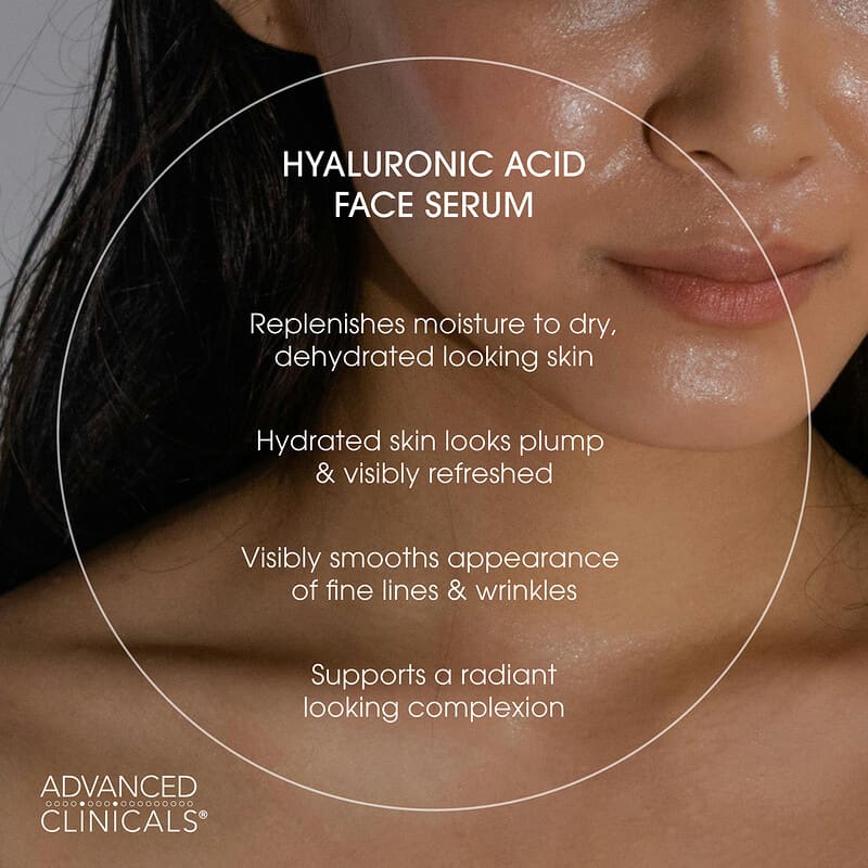 Advanced Clinicals, Hyaluronic Serum, 1.75 fl oz (52 ml) | iHerb