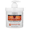 Advanced Clinicals, Vitamina C, Crema iluminadora avanzada, 454 g (16 oz)