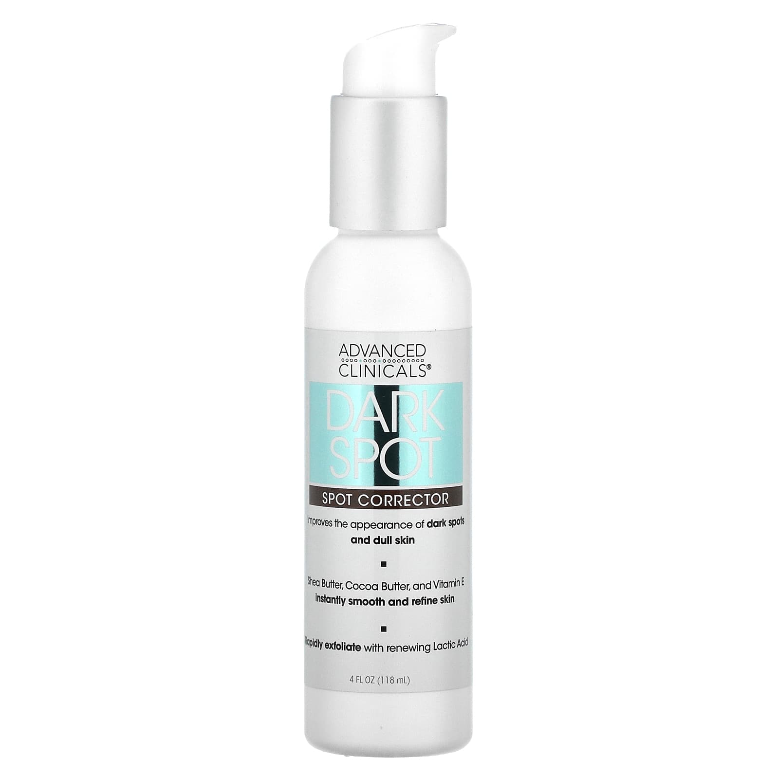 Advanced Clinicals, Dark Spot, Spot Corrector, 4 fl oz (118 ml)