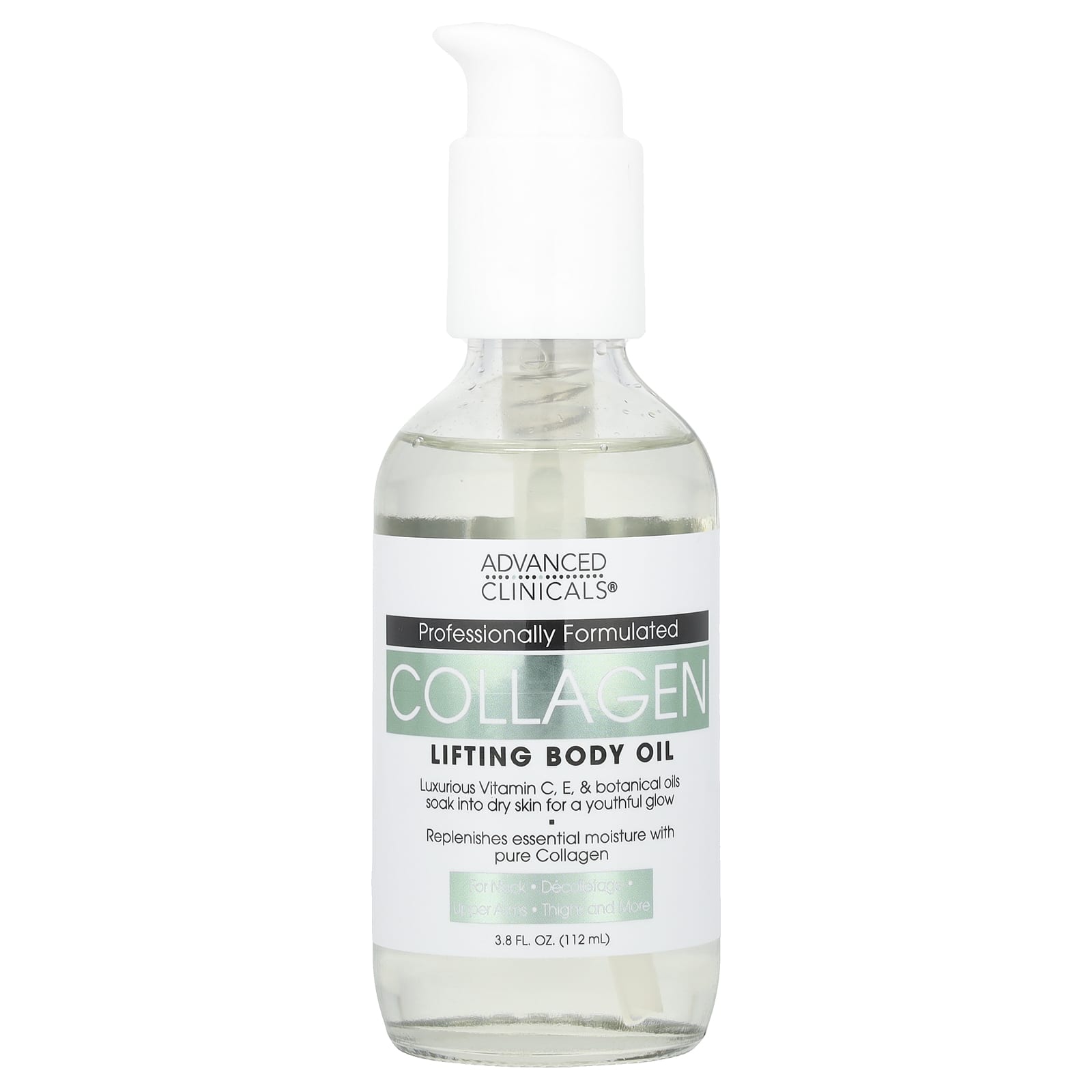 コラーゲン、Lifting Body Oil、112ml（3.8液量オンス）