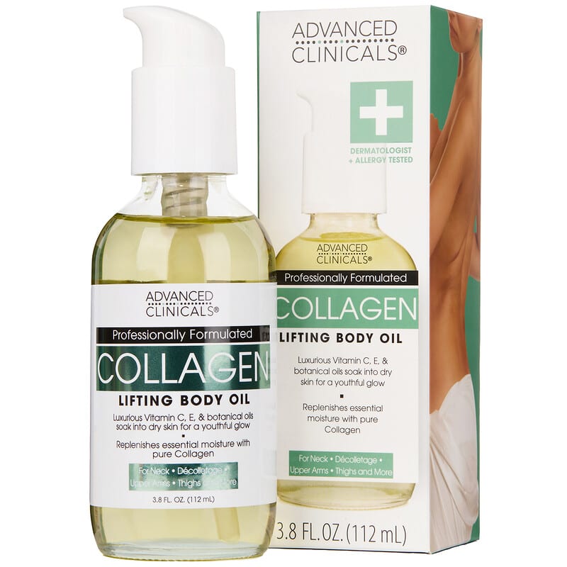 コラーゲン、Lifting Body Oil、112ml（3.8液量オンス）