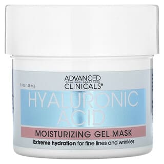 Advanced Clinicals, Hyaluronic Acid, Moisturizing Gel Beauty Mask, 5 fl oz (148 ml)