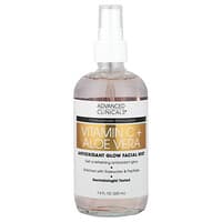 Witamina C + aloes, przeciwutleniajca mgieka do twarzy rozwietlajca  twarz, 222 ml