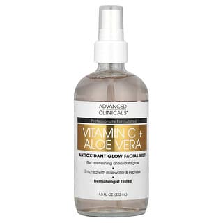 Advanced Clinicals, Vitamina C + Ferulic Acid, Spray Facial Iluminador Antioxidante, 237 ml (8 fl oz)