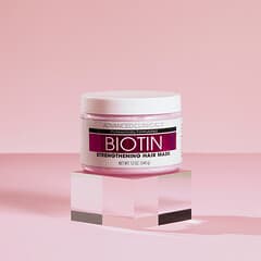 ビオチン トリートメントADVANCED CLINICALS BIOTIN ビオチン、Strengthening Hair Mask、340ml（12液量オンス）
