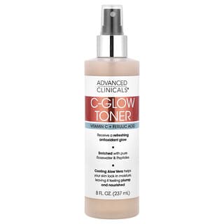 Advanced Clinicals, Tonique C-Glow, Vitamine C et acide férulique, 237 ml