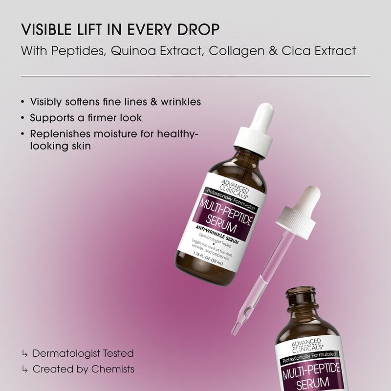 マルチペプチドセラム、Anti-Wrinkle Face Serum、52ml