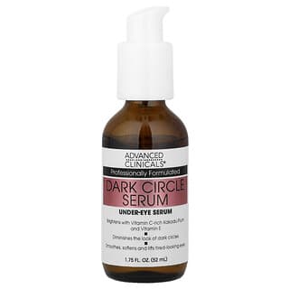 Advanced Clinicals, Dark Circle Eye Serum, Augenserum für dunkle Augenringe, 52 ml (1,75 fl. oz.)