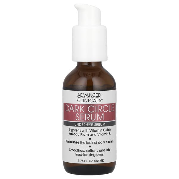 Advanced Clinicals, Dark Circle Eye Serum、52ml(1.75液量オンス)