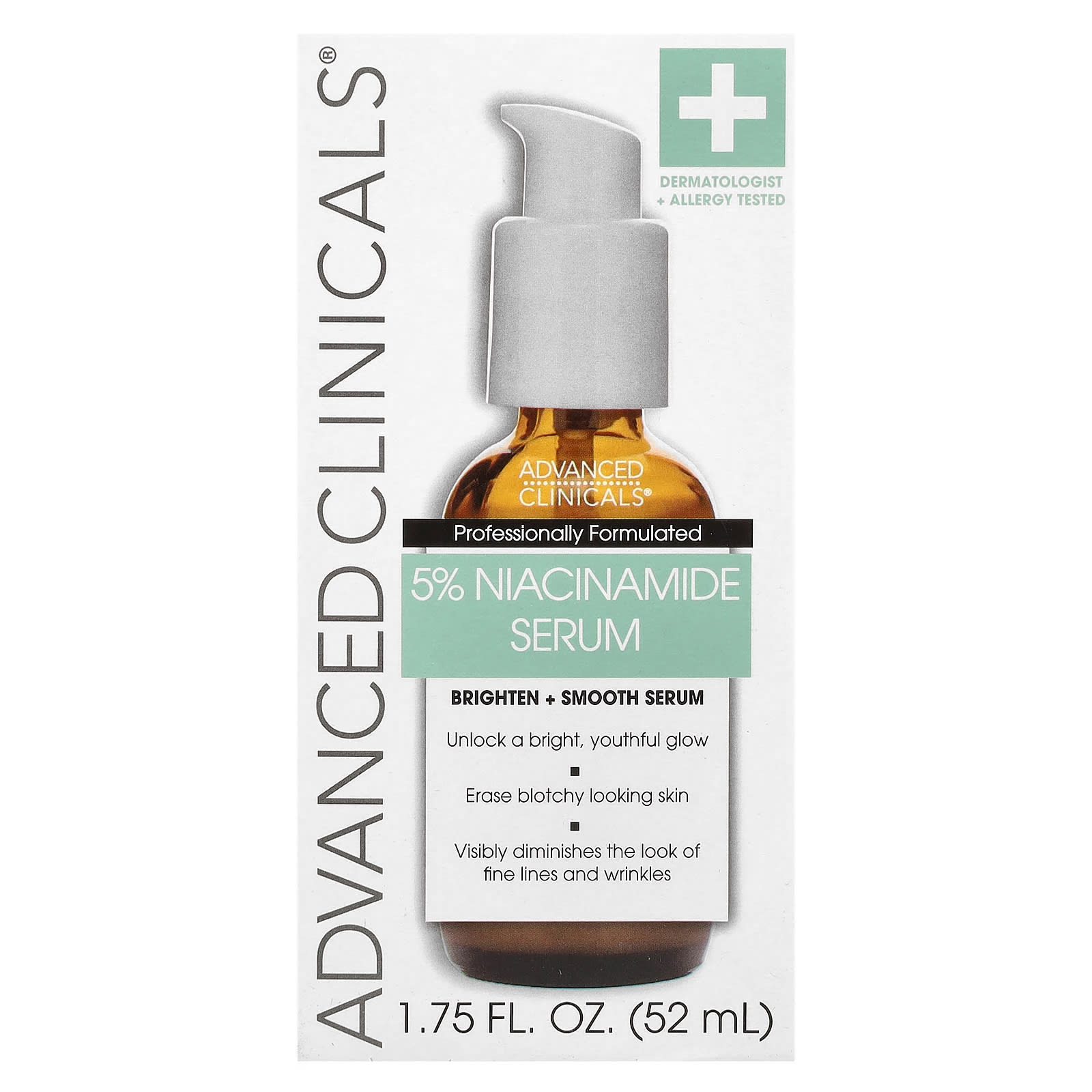 Advanced Clinicals, 5% Niacinamide Serum, Professional Strength, 1.75 fl oz (52 ml) Image 3