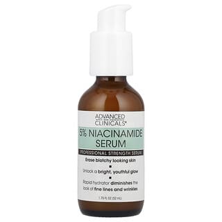 Advanced Clinicals, Sérum de Nicotinamida a 5%, Potência Profissional, 52 ml (1,75 fl oz)