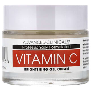 Advanced Clinicals, Vitamina C, crema gel illuminante, 59 ml