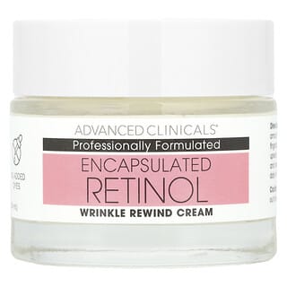 ادفانسد كلينيكالز‏, Retinol مغلف ، كريم لف لفافة التجاعيد ، 2.5 أونصة سائلة (74 مل)