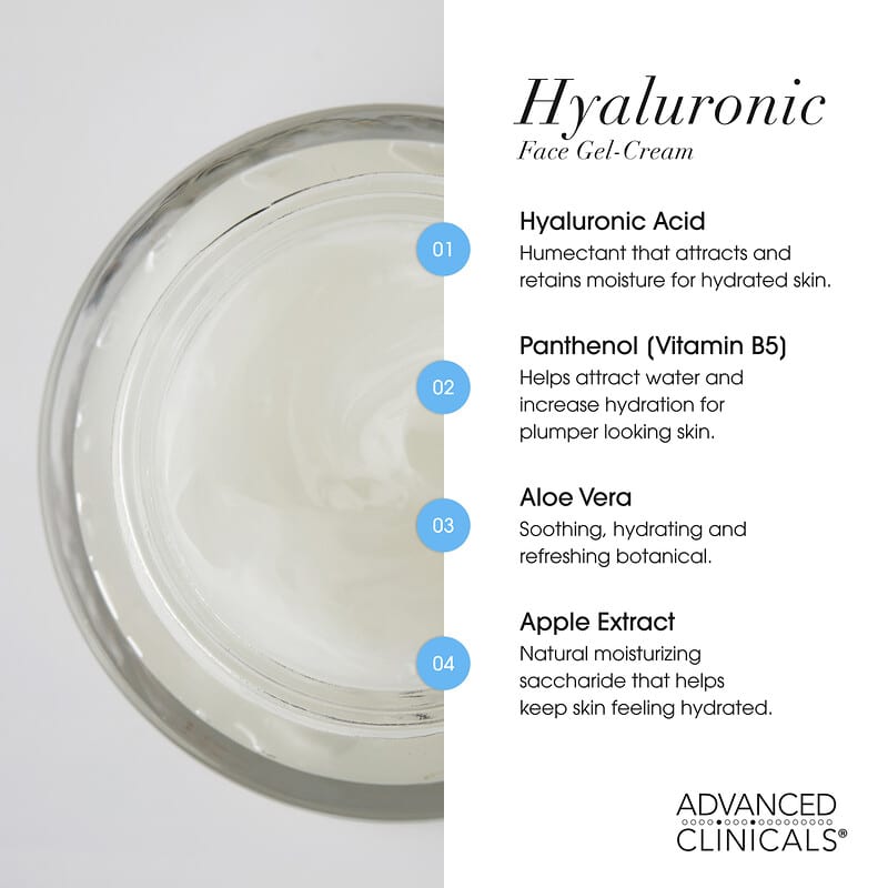 Moisture Boost Hyaluronic, Extra Dry Skin Gel Cream , 2 fl. oz