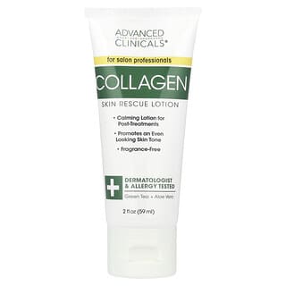 Advanced Clinicals, Collagen, Skin Rescue Lotion, Fragrance-Free, 2 fl oz (59 ml)