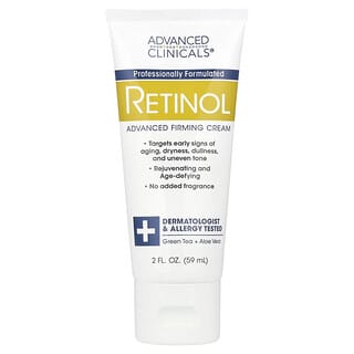 Advanced Clinicals, Retinol, Gelişmiş Sıkılaştırıcı Krem, 2 fl oz (59 ml)