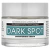 Advanced Clinicals, Dark Spot, Brightening Cream, 74 ml (2.5 fl oz)