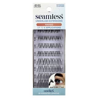 Ardell, Seamless™, Extensiones para la parte inferior de las pestañas, Natural, 32 largos surtidos