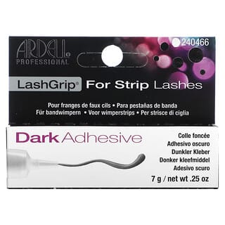Ardell, LashGrip, para pestañas en tira, adhesivo oscuro, 7 g (,25 oz)