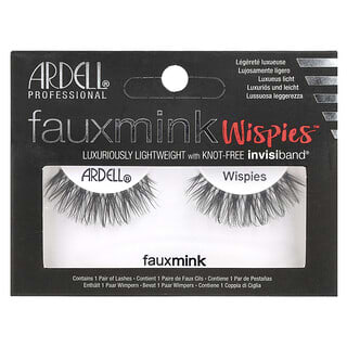 Ardell, Cils en fauxmink, Wispies™, 1 paire