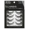 Faux Mink, Luxuriously Lightweight Lash, 4 Pairs
