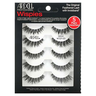 Ardell, Wispies, Faux cils légers avec Invisiband, 5 paires