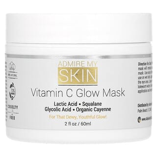 Admire My Skin, Máscara Iluminadora de Vitamina C, 60 ml (2 fl oz)