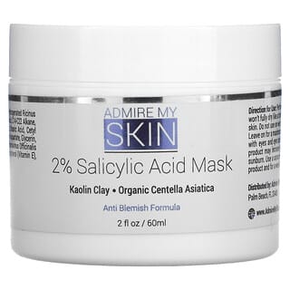 Admire My Skin, косметическая маска с 2% салициловой кислотой, 60 мл (2 жидк. унции)