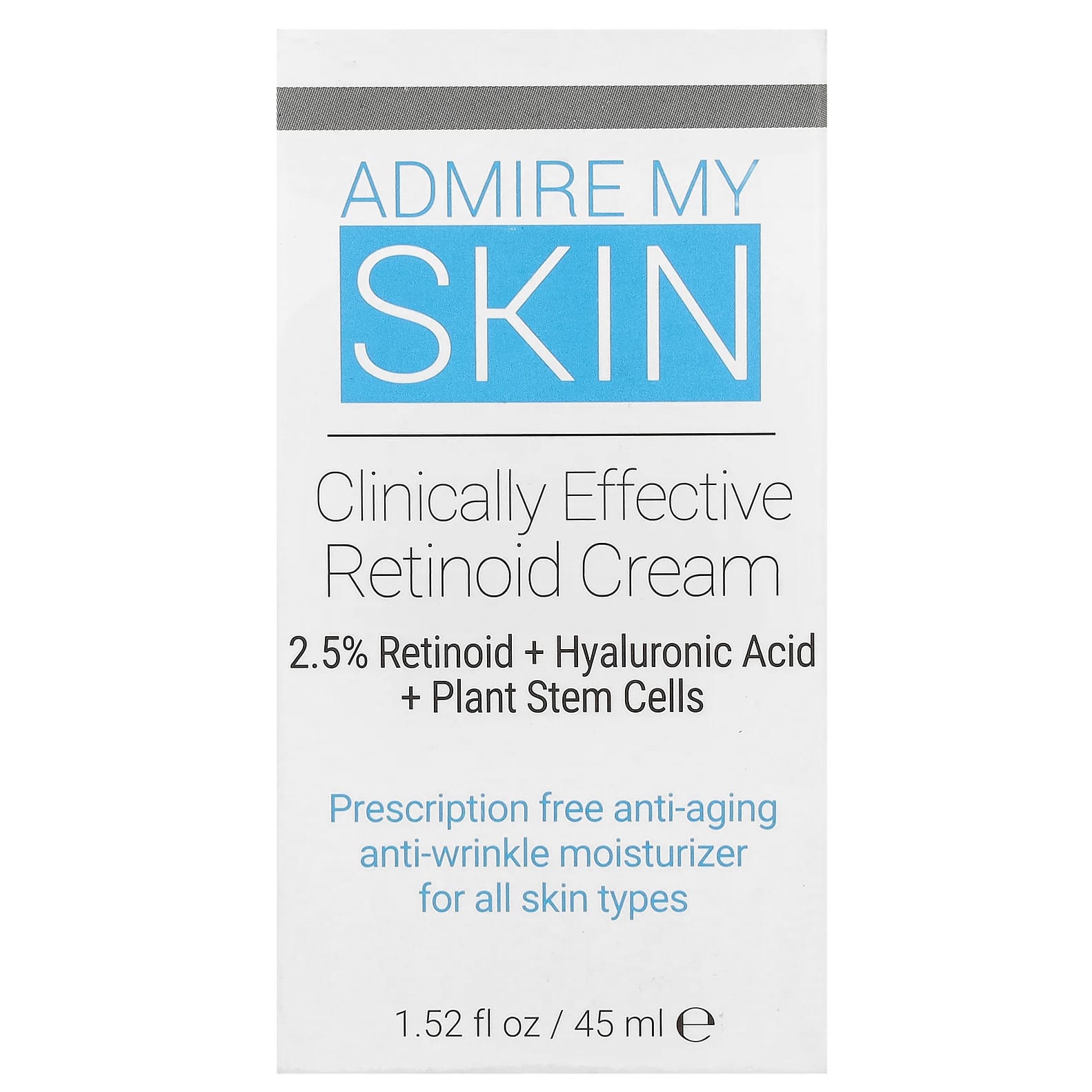 Admire My Skin, Clinically Effective Retinoid Cream, 1.52 fl oz (45 ml) Image 3