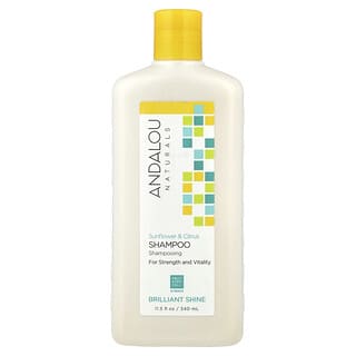 Andalou Naturals, Champú, Brilliant Shine, Para fuerza y vitalidad, Girasol y cítricos, 340 ml (11,5 oz. Líq.)