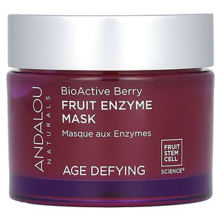 Andalou Naturals, BioActive Berry, Masque de beauté aux enzymes de fruits, Anti-âge, 50 g