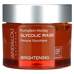 Andalou Naturals, гліколева маска, гарбуз і мед, для покращення кольору, 50 г (1,7 унції)
