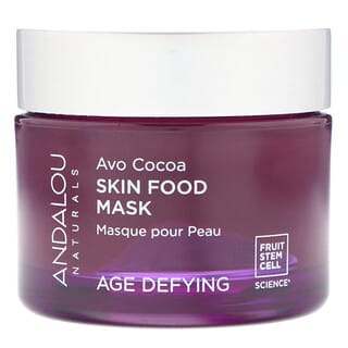 Andalou Naturals, Skin Food Beauty Mask, Avo Cocoa, Antienvelhecimento, 50 g (1,7 oz)