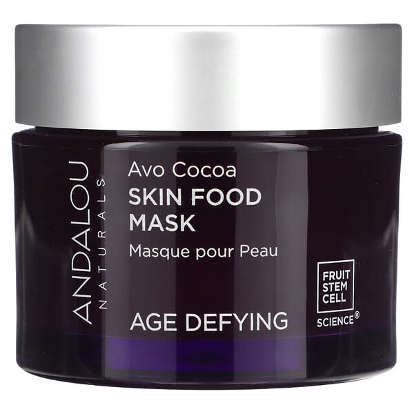 Andalou Naturals, Skin Food Beauty Mask, Avo Cocoa, 1.7 oz (50 g)