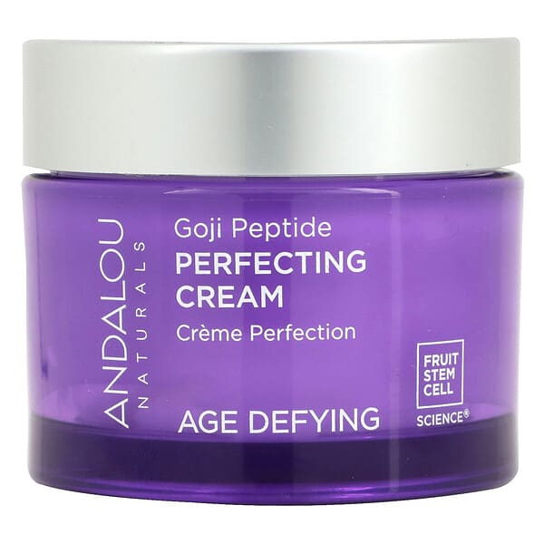 Andalou Naturals, Goji Peptide Perfecting Cream,  Age Defying, 1.7 oz (50 g)