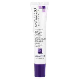 Andalou Naturals, Pengisi Dermal Kedutan Dalam, Menentang Umur, 0.6 fl oz (18 ml)