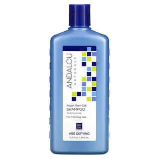 Andalou Naturals, 抵禦衰老洗髮水，適用於頭髮稀疏，摩洛哥堅果多功能細胞，11.5 液量盎司（340 毫升）