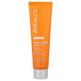 Andalou Naturals, Brightening Beauty balzsam, SPF 30, lapos színező, 58 ml (2 fl oz)