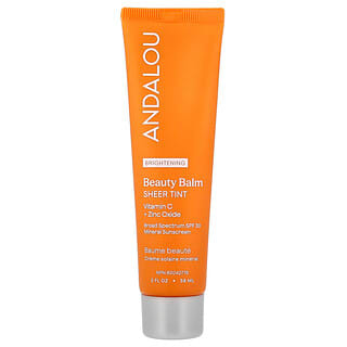 Andalou Naturals, Brightening Beauty Balm, SPF 30, Sheet Tint, 2 fl oz (58 ml)
