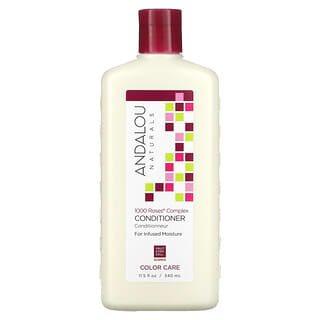Andalou Naturals, Conditioner, Color Care, For Infused Moisture,1000 Roses Complex, 11.5 fl oz (340 ml)