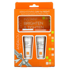 Andalou Naturals, Aufhellendes Day to Night, 3-teiliges Set